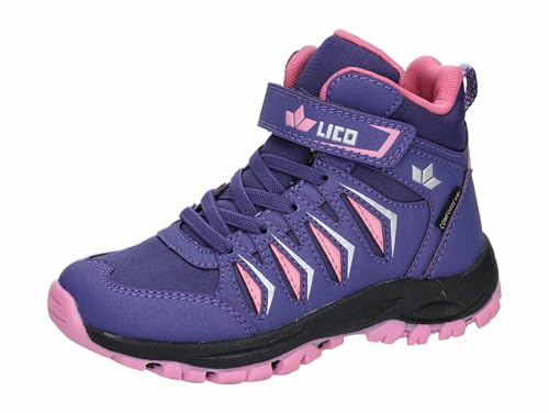 Lico Garçon Unisex Kinder Sines Vs Bottes de Trekking, Violet/Rose, 28 EU