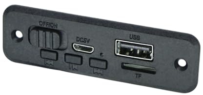 Carte D'amplificateur D'alimentation Automobile 2x3w BluetoothModule MP3 Decoderboard, Carte D'amplificateur De Voiture, Module D'ampli De Moto, Léger, Facile À Transporter, Pour Hommes Et Femmes