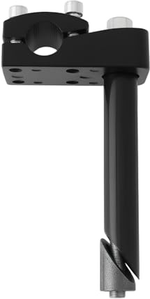 YINETTECH 1pc 21.1mm Insertion BMX Handlebar Stem 150mm Compatible with Gyro System