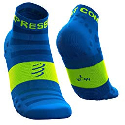 COMPRESSPORT - Calcetines para Correr PRS V3 Ultralight Run Low - Ultraligeros - Soporte óptimo, Alto Confort y Control de la Humedad - Carrera, Triatlón y Multiactividades