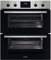 Zanussi SurroundCook Built In Double Oven ZPHNL3X1, 45L Capacity, 59.4 cm, Self Cleaning With Clean Enamel, Fan Controlled Defrosting, LED Display, Antifingerprint Coating, Stainless Steel