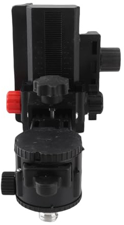 Adattatore di Livello con Staffa Regolabile Fine, Supporto Misurazione Livello 360° Base Girevole L-Shape Clip Strumenti Layout Precisione