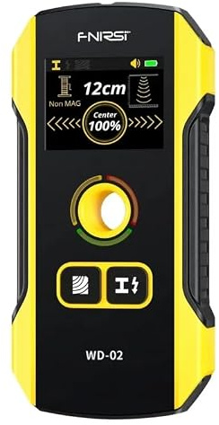 Rilevatore da Parete Professionale FNWD02 – istruzioni in Italiano - Scanner Muro per Cavi Elettrici, Tubi e Armature – Display TFT HD, USB-C, Precisione Millimetrica fino a 120 mm