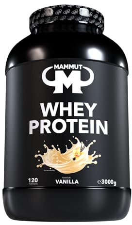Whey Protein - Vanilla - 3000 g Dose