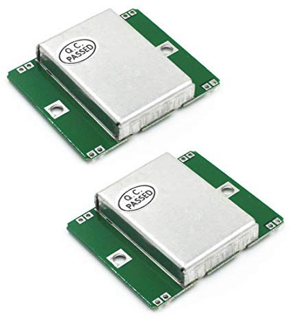 Hailege 2pcs HB100 Micro-ondes Doppler Détecteur Radar Sonde Module De Capteur Sans Fil 10.525GHz