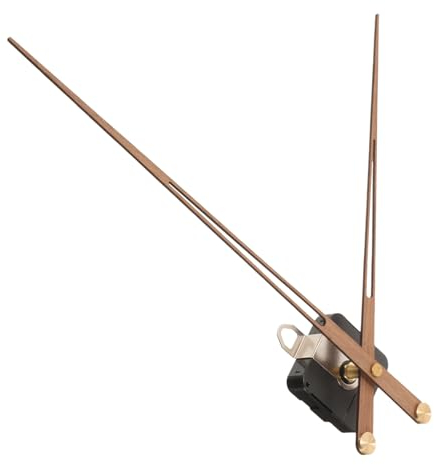 Uonlytech 1 Satz Uhrwerk Uhrmotor Uhrwerk Uhrbausatz Mit Uhrzeigern Für Die Reparatur Von Wanduhren