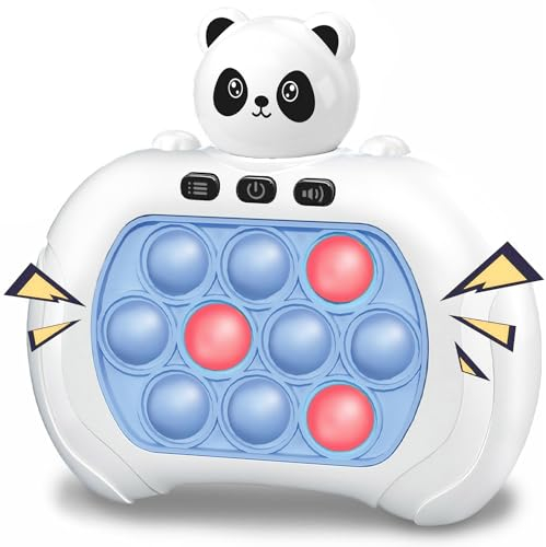 Quick Push Game Fidget Toys Pro für Kinder & Erwachsene, Pop Handheld-Spiel, schnelle Puzzle-Spielmaschine, Push-Bubble-Stress-Spielzeug, Geschenk für Jungen, Mädchen, Teenager