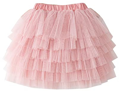 Azul Oscuro Niña Niño Niña Corto Ballet Tul Falda Tutú Falda Corta Princesa Rendimiento Falda Y Pantalones Mujer