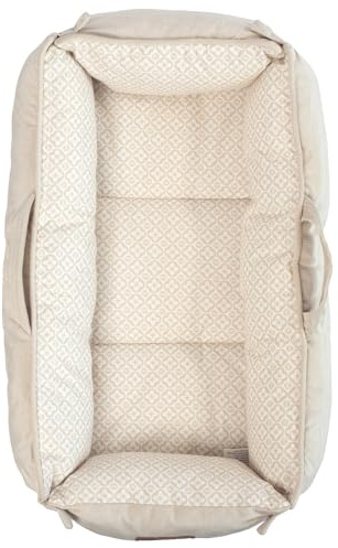 Bellochi Nid universel pour bébé | Retraite confortable pour nouveau-né | Chaise longue multifonction avec fermetures magnétiques silencieuses | Parfaitement dimensionné 100 x 70 x 14 cm (latte)