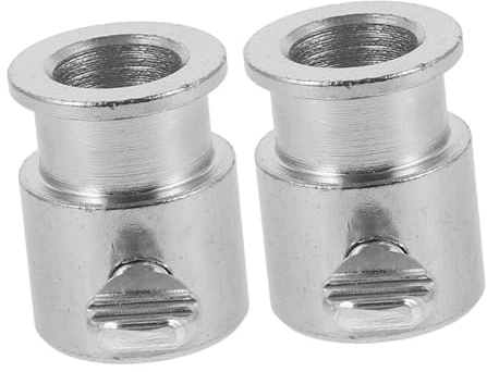 GARIOUANS Accessori per Girarrosto e Spiedo, Set di 2 Fermo Asta in Metallo Custodia, Accessori per Barbecue a Gas o Carbonella, Progettati per Grigliate in Giardino e Picnic