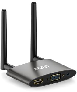 Trådlös HDMI-sändare och -mottagare för felfri video-/ljudströmning hemma, på kontoret, i klassrummet och på bärbara enheter.