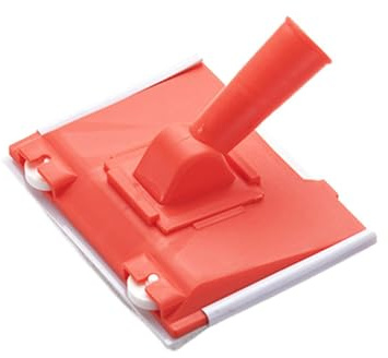 Guangcailun Pinceau pour bordures de murs et angles, panneau de fibres polyamide et manche en fil, texture fine et application uniforme. Pinceau pour bordures murs et angles fenêtres.