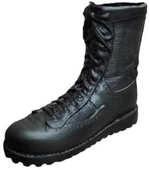 mophrati 1/6 Scale Stylish Lace Up Boot Footwear For Action Figure Male Doll Shoe Accessory Collection High Simulation 12'' Inch Action Figure Footwear Male Man's Shoes