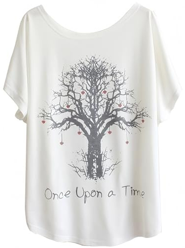 Luna et Margarita T Shirt Blanc Femme Arbre, t Shirt Blanc Tshirt Femme Marque 3XL Taille 46 en Coton Arbre