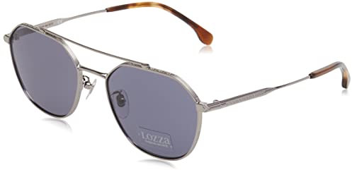 Lozza Occhiali da uomo, Total Shiny Ruthenium, 56