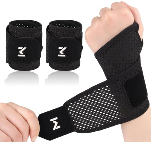 RUKAN 2 Tutore Polso Supporto Protezione - Polsiera per Tendinite Polso, Tendiniti o Attività Sportive. Per Mano Destra o Sinistra.