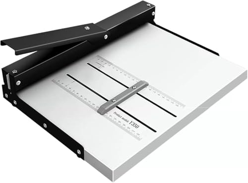 Manuell veckmaskin A3, tungt papper vik- och poängverktyg med precisionsinbuktningskniv set för A4-dokument, kort, foton och inbjudningar