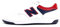 New Balance Herren Bb480 V1 Sneaker, Weiß/Natur Indigo/Team Red, 45.5 EU