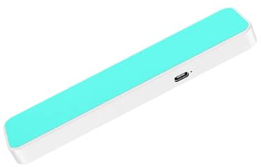 BEALIFE Haut-Parleur de Barre de Son stéréo sans Fil, Bluetooth innovant, 3 puces, à Conduction osseuse, ABS, Haut-Parleur sous l'oreiller, Bleu Ciel, Carte de synchronisation Bleu Ciel