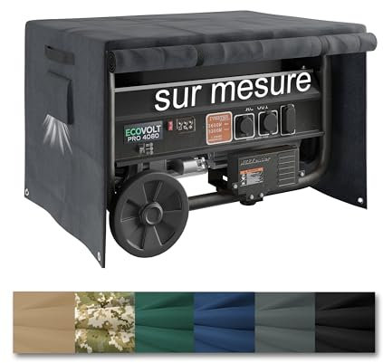 Epic Tube Housse sur Mesure, de Taille personnalisée pour Meubles, appareils, Housse de Protection avec Store et Deux Fermetures à glissière étanches, œillets et Accessoires 600D, Oxford Made in EU