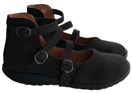 Ballerinaskor dam remballerina Mary Jane-skor dam ballerina skor höga sneakers platta skor klädskor damskor eleganta och bekväma traditionella skor remsandaler fritidsskor