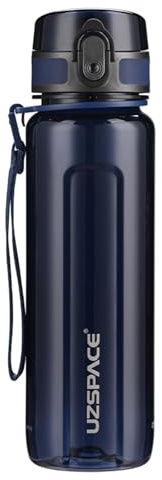 UZSPACE Gourde Sport 500ml/750ml/950ml - Gourde Sans BPA Étanche - Pour Vélo, Fitness, Extérieur