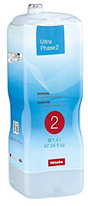 Miele's UltraPhase 2 Detergent for Whites and Colors, Aqua Fragrance 1.4 Liters, 63 Loads