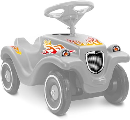 Finest Folia Juego de pegatinas compatibles con Big Bobby Car Classic para vehículo de niños, coche de juego, diseño de lámina para niñas, niñas, niños, R194 (10 Hot Rod)