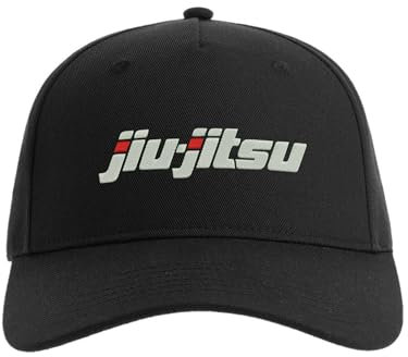 Lauthings Jiu Jitsu Baseball Cap Embroidered Men's Hat Unisex Sport Black