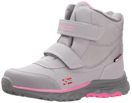 Trollkids Kids Hafjell Winter Boots 31, silver grey
