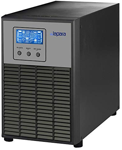 Lapara LA-0N-2K-SH-V0.9 Sistema de Alimentación Ininterrumpida SAI 2000VA 1600W LCD Online Soho
