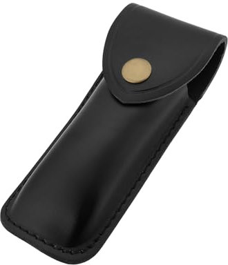 LT Easiyl 1 étui en Cuir Noir Vintage pour Couteau 13 X 3,2 Cm Compatible avec La Pochette pour Couteau de Poche Buck 110 Outils Multifonctions Pliables Hunter de 5 Pouces
