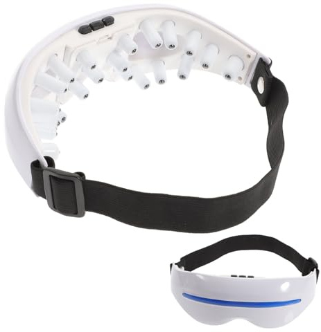 NOLITOY Masajeador De Ojos Masajeador Ocular Presoterapia y Luz Azul Para Cuidado De La Vista