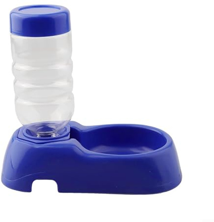 Automatic Water Dispenser for Cats, Dogs, and Small Animals, 350ML Plastic Bowl with Feeder Function, Designed for Convenient Use