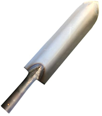 SUPVOX Pala de Acero Reforzado para Jardinería Herramienta Puntiaguda para Plantar y Excavar para Eliminar Malas Hierbas y Preparar Suelo Huertos y Céspedes Diseño Alargado para Mayor
