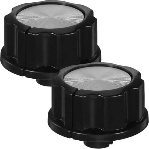 ERINGOGO 2 Perillas Temporizador para Freidora de Aire y Horno Repuestos para Cocina Eléctrica Mando de Control Microondas Compatible Botón Giratorio para Estufa Accesorios Cocina
