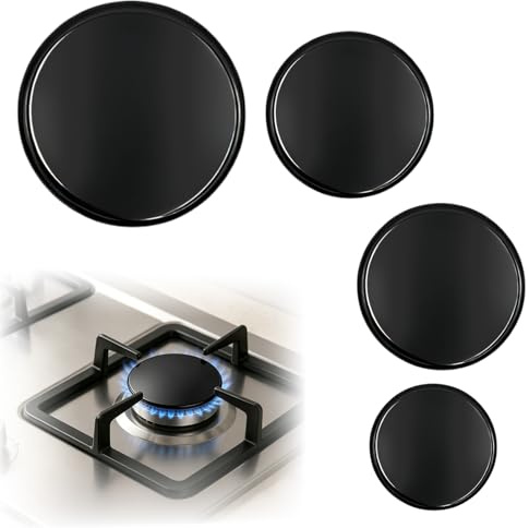 Cooker Hob Gas Burner Cap Set, 4 Pieces