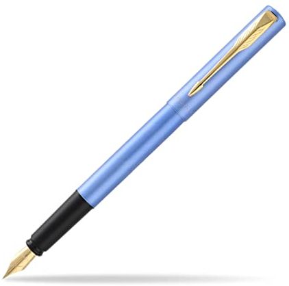 Parker Vector XL Blue GT Fountain Pen with Gold Trim