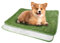 WIYETY Hundeklo Kunstrasen Hundetoilette, 40x60cm Welpentoilette Trainingsunterlage, Training Pee Pads, Waschbar Hunde Training Rasenmatte, Wasserdicht Hundetoilette für Zuhause, Wohnung