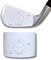 Generisch Scratch Golf Impact Tape, sofortiges Feedback für mehr Länge und Konstanz, Ballkontakt-Analyse