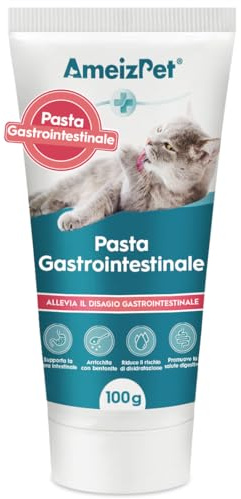 AmeizPet Gastro Intestinal Paste For Cats, Gastro Intestinal Support For Gut Health And Intestinal Flora, Digestive Support Supplement For Cats And Kittens, 100 g (3.53 Oz)