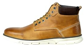 JACK & JONES Botines Jfwtubar Cuero Honey para hombre, ocre, 42 EU