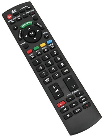 VINABTY N2QAYB000350 Ersatz Fernbedienung Passend für Panasonic Plasma TV VieraTX-P42S11B TX-P50S11B TX-L32X15P TX-L32X15PS TX-L37X15P