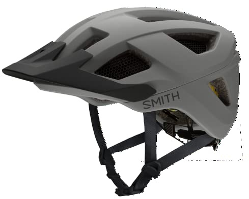 SMITH Session MTB Cycling Helmet – Adult Mountain Bike Helmet with MIPS Technology + Koroyd Coverage – Lightweight Impact Protection for Men & Women – Adjustable Visor – Matte Cloudgrey, Large