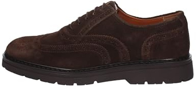 Nero Giardini I400350U Stringate Uomo in Camoscio - Marrone 40