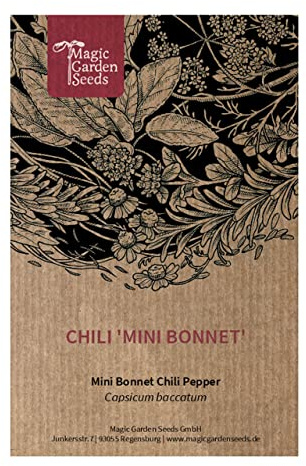Chile Mini Bonnet (Capsicum baccatum) - aprox. 20 semillas