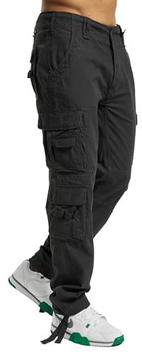 Brandit Pure Slim Fit Pants, Farbe: anthrazit, Größe: XXL