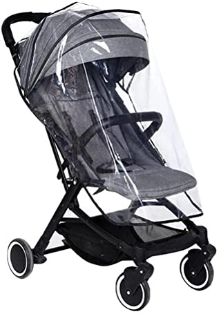 Cubierta de Lluvia Universal para Cochecito de Bebé, Protección contra El Clima Y Viento, Funda Impermeable Transpirable para Carrito de Paseo, Accesorio para Cochecito de Viaje, Poncho para Niños