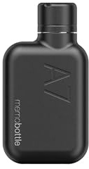 memobottle A7 EDELSTAHL (SCHWARZ) | 8 oz / 250 ml | Robust, Auslaufsicher, Premium Trinkflasche | BPA-frei | Ideal für den modernen Lebensstil, Fitness-Workouts & Reisen