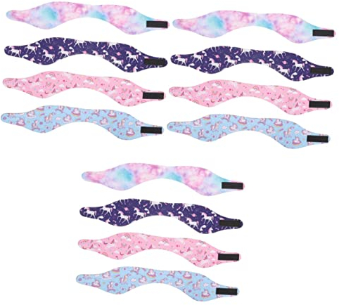 BESPORTBLE 12 Stk Surf-stirnband Tauchen Stirnband Wasser-stirnband Blockieren Gehörschutzband Für Kinder Ohrabdeckungen Für Die Dusche Fitness Tauchmaterial Sbr Ohrenschützer Sport